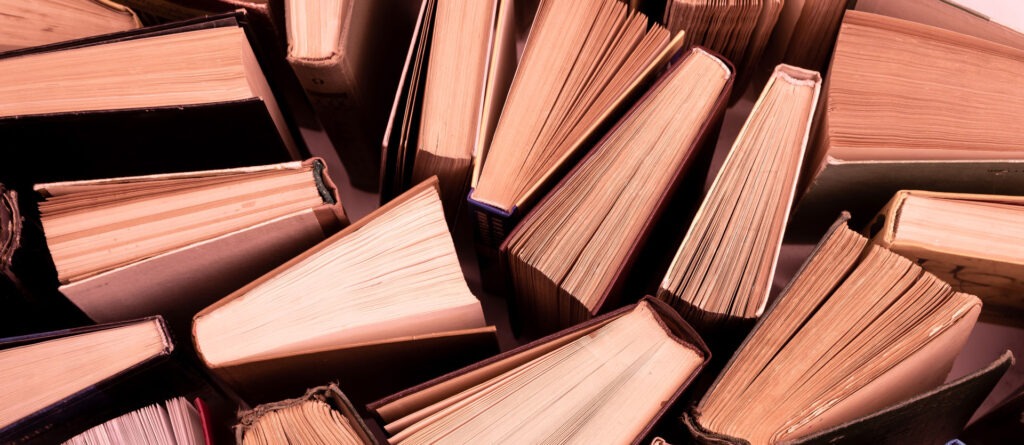 Photo of a bunch of books